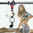 04LM Vlogging Kit LED Light Mobile Vlog Phone Video Selfie Stand Gorilla Tripod - Tavice