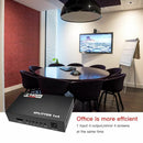 1 IN 4 OUT 4K 3D 1080P Full HD HDMI Splitter Amplifier Duplicator 1X4 Hub DVD - Tavice