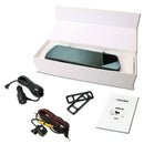 10" 1080P Touch Screen Rear View Mirror Car Dash Cam Reversing Recorder Camera - Tavice
