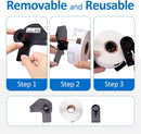 10 - Pack Compatible Brother DK - 11208 Labels – Black Text on White, Die - Cut, 38mm x 90mm, 400 Labels/Roll - Tavice
