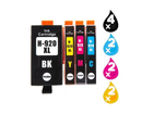 10 Pack HP 920XL Compatible High Yield Inkjet Cartridges CD972AA-CD975AA [4BK,2C,2M,2Y] - Tavice