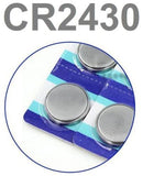 10 Pack LIR2430 3.6V Rechargeable Button Cell Battery New LIR 2430 - Tavice