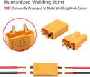 10 pairs XT30 Male Female Bullet Connector Plug For Lipo Battery - Tavice