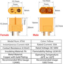 10 pairs XT60 Male Female Bullet Connector Plug For Lipo Battery - Tavice