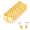 10 pairs XT90 Male Female Bullet Connector Plug For Lipo Battery - Tavice