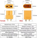 10 pairs XT90 Male Female Bullet Connector Plug For Lipo Battery - Battery Mate