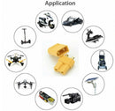 10 pairs XT90 Male Female Bullet Connector Plug For Lipo Battery - Tavice
