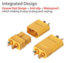 10 pairs XT90 Male Female Bullet Connector Plug For Lipo Battery - Tavice
