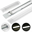 10 Pcs LED Slim Ceiling Batten Light Daylight 60CM Coolwhite 6500K 2-4FT - Tavice