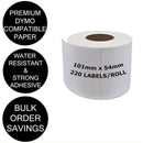 10 Rolls | Dymo Compatible SD99014 LabelWriter 450 Seiko Product Labels 54mm x 101mm 99014 - Tavice
