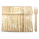 1000 Pack | Disposable Wooden Fork Biodegradable - Tavice