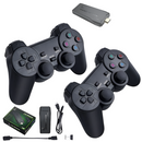 10000+ 4K HDMI TV Video Game Stick Retro Gaming Console w/ 2 Wireless Controller - Tavice
