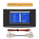 100A LCD Display DC Battery Monitor Meter 200V Voltmeter Amp For RV System - Tavice
