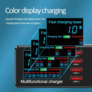 100W 8 Ports Multi USB Charger Quick Charge Fast Wireless Charging Station HUB - Tavice