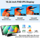 10.26" Portable Car Stereo Wireless Apple CarPlay /Android Auto IPS Screen Radio - Tavice