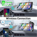 10.26" Portable Car Stereo Wireless Apple CarPlay /Android Auto IPS Screen Radio - Tavice