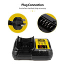 10.8-18V Li-ion Battery Charger for Dewalt DCB105 DCB200 DCB120 DCB115 DCB112 - Battery Mate