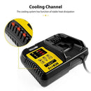 10.8-18V Li-ion Battery Charger for Dewalt DCB105 DCB200 DCB120 DCB115 DCB112 - Battery Mate
