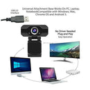 1080P Webcam Full HD USB 2.0 For PC Desktop Laptop Web Camera with Microphone - Tavice