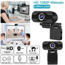 1080P Webcam Full HD USB 2.0 For PC Desktop Laptop Web Camera with Microphone - Tavice