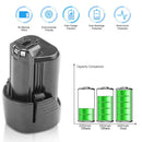 10.8V /12V 2Ah Lithium Battery For Bosch BAT411 BAT412 BAT414 GSR GDR GSB GWI - Tavice