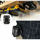 10PCS Battery Holder Shelf Stand Rack Storage Mount Slots For 18V Makita Bosch. - Tavice