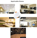 10W LED Downlight CCT Dimmable Recessed Ceiling Light 3000K/4000K/5000K Adjustable 90mm Cutout Round Spotlights - Tavice