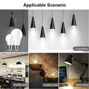10x LED Bulb 7W E27 Globe Light Warm White Screw Bright Bulb - Tavice