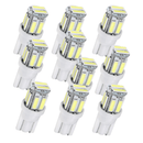 10x T10 W5W LED Car Bulbs – 7020 10 - SMD Cool White Wedge Lights for Dome, Map, Interior & License Plates (Copy) - Tavice