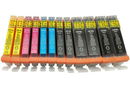 12 Ink cartridges PGI-670XL CLI671XL for Canon PIXMA TS5060 TS6060 TS8060 TS9060 - Tavice