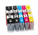 12 Pack Canon PGI-650XL CLI-651XL Compatible High Yield Inkjet Cartridges [4BK,2PBK,2C,2M,2Y] - Tavice