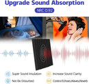 12 Pack| Self Adhesive Studio Acoustic Foam Sound Proofing Panel Strong Absorption (30cm x 30cm x 5cm) - Tavice