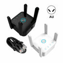 1200Mbps Dual Band Wireless WiFi Extender Repeater Router Range Signal Booster - Tavice