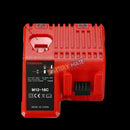 12V - 18V Battery Charger for Milwaukee M12 - 18C Multi Voltage Rapid Dual M12 & M18 - Tavice