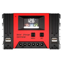 12v & 24V 40A Solar Panel Battery Regulator Charge Controller with 4 USB - Battery Mate