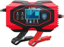 12V 24V Car Battery Charger Lead-acid AGM GEL-Lithium LiFePO4 Battery Repair Use - Tavice
