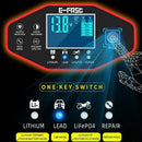 12V 24V Car Battery Charger Lead-acid AGM GEL-Lithium LiFePO4 Battery Repair Use - Tavice