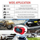 12V 24V Car Battery Charger Lead-acid AGM GEL-Lithium LiFePO4 Battery Repair Use - Tavice
