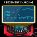 12V 24V Car Battery Charger Lead-acid AGM GEL-Lithium LiFePO4 Battery Repair Use - Tavice