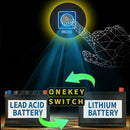 12V 24V Car Battery Charger Lead-acid AGM GEL-Lithium LiFePO4 Battery Repair Use - Tavice