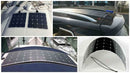 12V 350W Flexible Mono Solar Panel RV Caravan Camping Battery Charge Portable - Tavice
