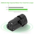 12V 3.5Ah Battery For Worx WA3503 WA3504 WA3505 WA3509 WX125 Cordless Power Tool - Tavice