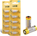 12V A23 Alkaline Battery 10 - Pack | High Energy Density for Car Alarms, Remotes, Doorbells & More - Tavice