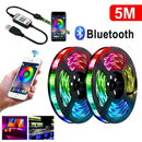 12V Bluetooth USB RGB LED Strip Lights IP65 Waterproof 5050 5M 300 LEDs AU Stock - Tavice