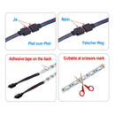 12V Bluetooth USB RGB LED Strip Lights IP65 Waterproof 5050 5M 300 LEDs AU Stock - Tavice