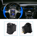 12V Volt meter Dual Battery Monitor LED Digital Car Boat Voltage Marine Gauge AU - Tavice