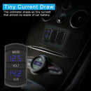 12V Volt meter Dual Battery Monitor LED Digital Car Boat Voltage Marine Gauge AU - Tavice