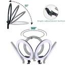 13" LED Ring Light Dimmable Lighting Kit Phone Selfie Tripod Stand Youtube Live - Battery Mate
