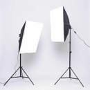 135W Photography Studio Softbox Continuous Lighting Soft Box Light Stand - Tavice