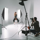 135W Photography Studio Softbox Continuous Lighting Soft Box Light Stand - Tavice